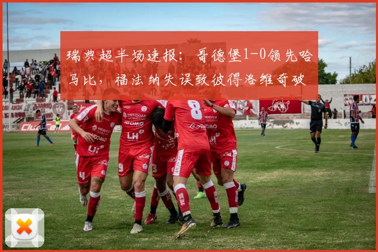 瑞典超半场速报：哥德堡1-0领先哈马比，福法纳失误致彼得洛维奇破门得分